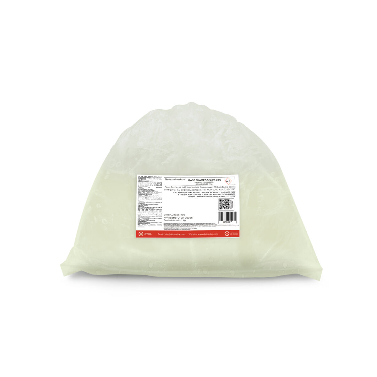 BASE DE SHAMPOO SLES 70% BOLSA 1 Kg - Image 2