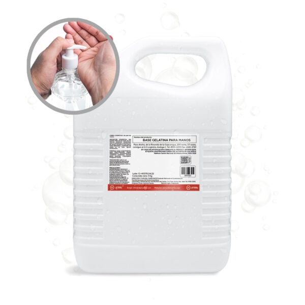 BASE GELATINA PARA MANOS GALON 3 Kg