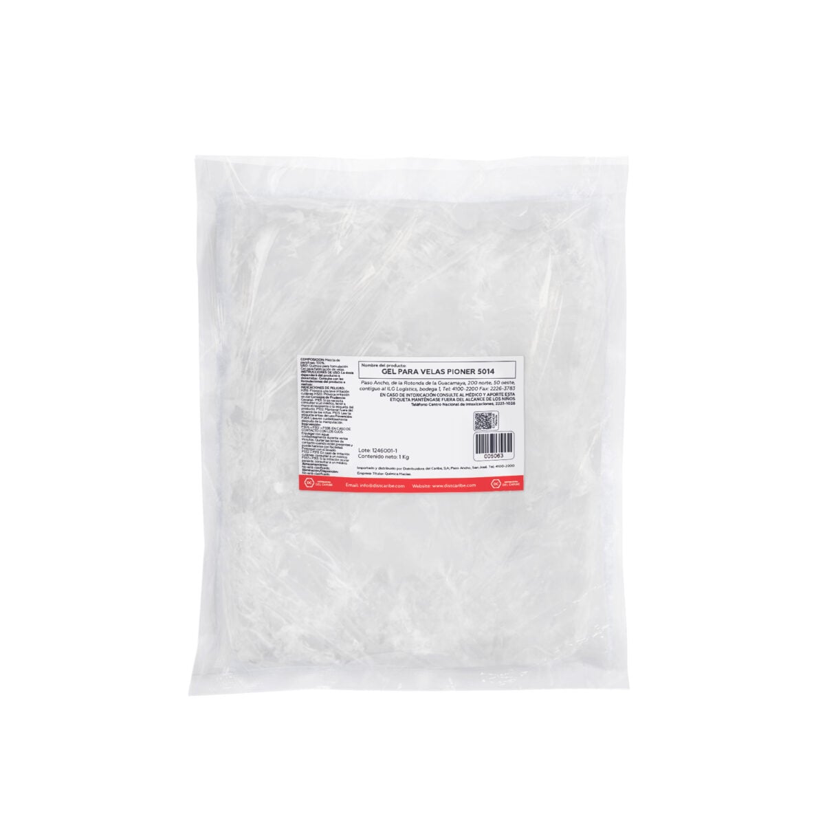 GEL PARA VELAS PIONER 5014 BOLSA 1 Kg - Image 2