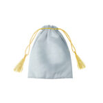 BOLSA ORGANZA COLOR DORADO 20CM X 16CM UNA UNIDAD - Image 2
