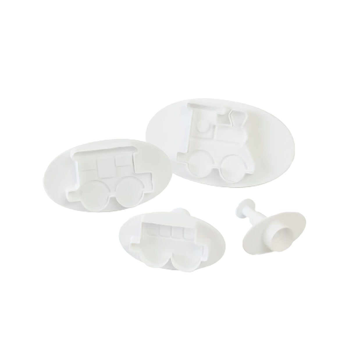MOLDE DE POLICARBONATO -SET 4 PCS - TRENO-TRAIN 58X62MM - 35X55MM UNA UNIDAD - Image 2