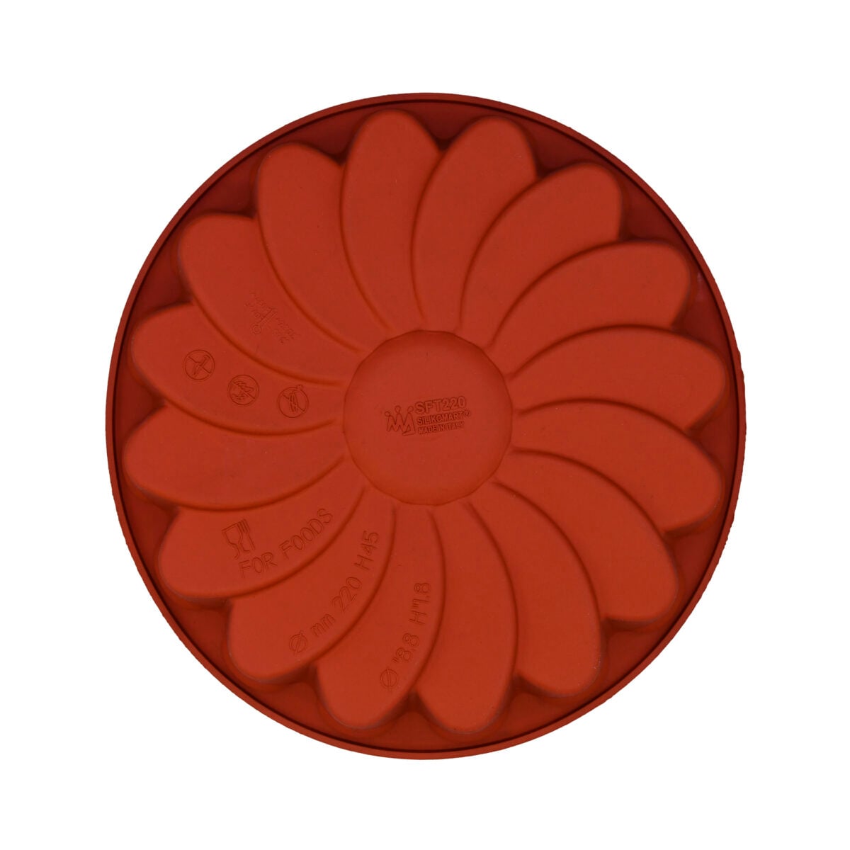 MOLDE DE SILICON COLORTERRACOTA - KIT PARA PASTEL ROSA  UNA UNIDAD - Image 2