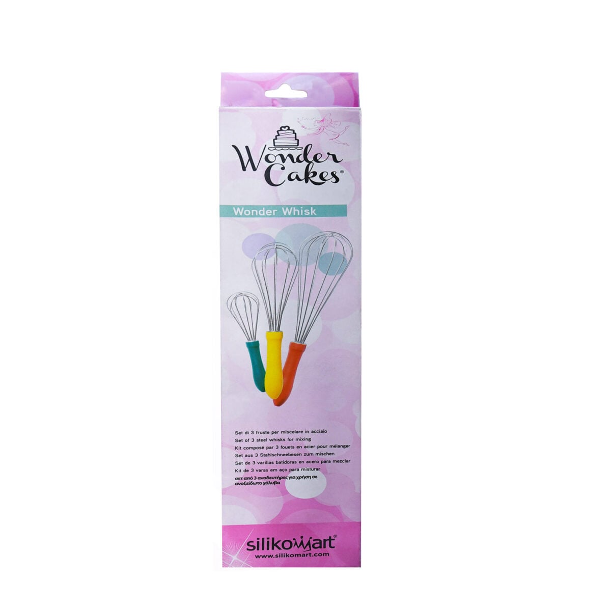 ASPAS WONDER WHISK   GRANDE, MEDIANA, PEQUEÑA   (SILIKOMART) UNA UNIDAD - Image 2
