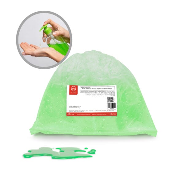 BASE JABON DE MANOS LIQUIDO BACTERICIDA (M) BOLSA 1 Kg