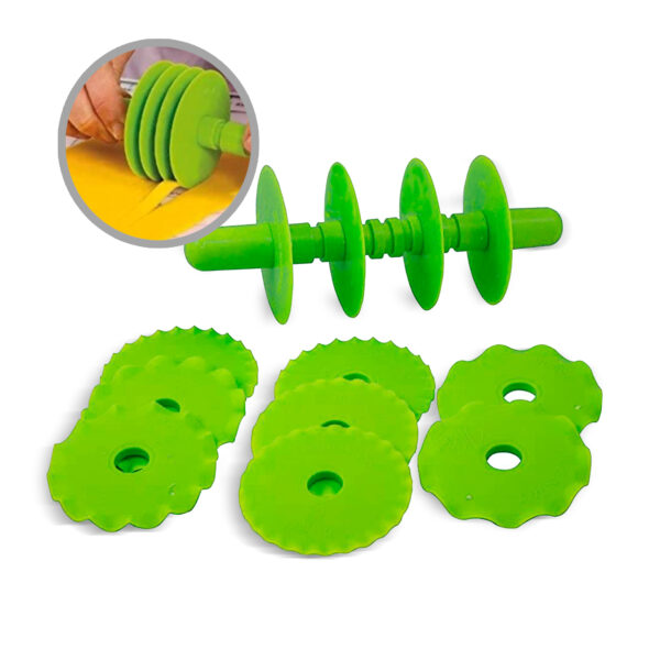 MOLDE DE POLICARBONATO 40-WA001V -SET 16 PCS - PANTOGRAFO 15MM Y 10MM -UNA UNIDAD