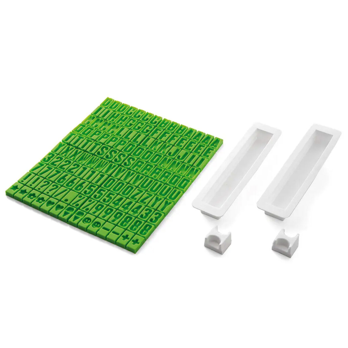 MOLDE DE SILICON 72.343.99.0065 TASTE PUZZLE- KIT COMPOSED BY ABECEDARIAN +  2 SILICONE BARS UNA UNIDAD - Image 2