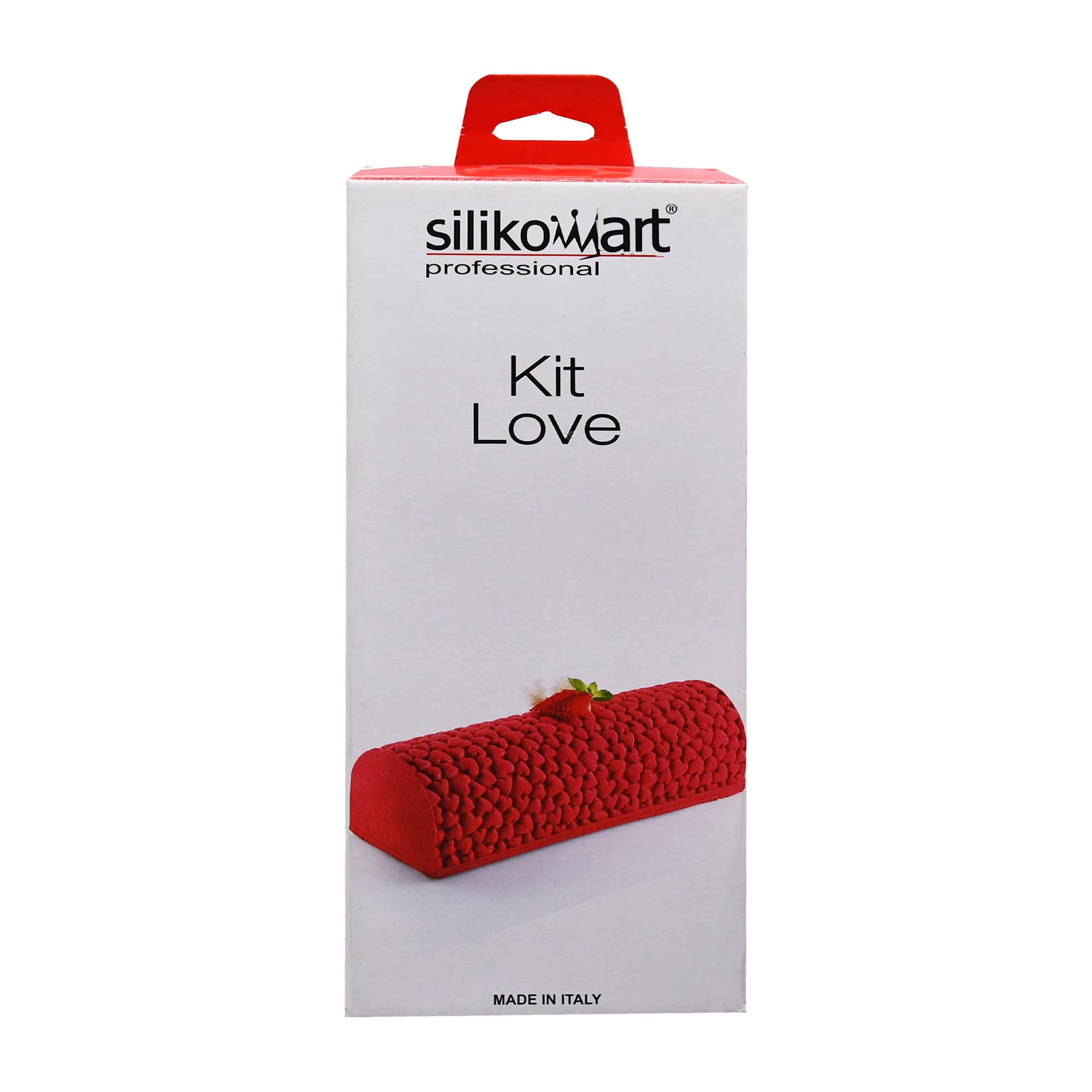 MOLDE DE SILICON - KIT PARA PASTEL BUCHE  LOVE / 1300 ML UNA UNIDAD - Image 1