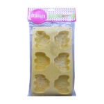 MOLDE DE SILICON PARA GALLETA ELEFANTE DANTE (6 PORCIONES) CK07 UNA UNIDAD