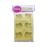 MOLDE DE SILICON PARA GALLETA HIPOPOTAMO HIPPO (6 PORCIONES) CK08 UNA UNIDAD