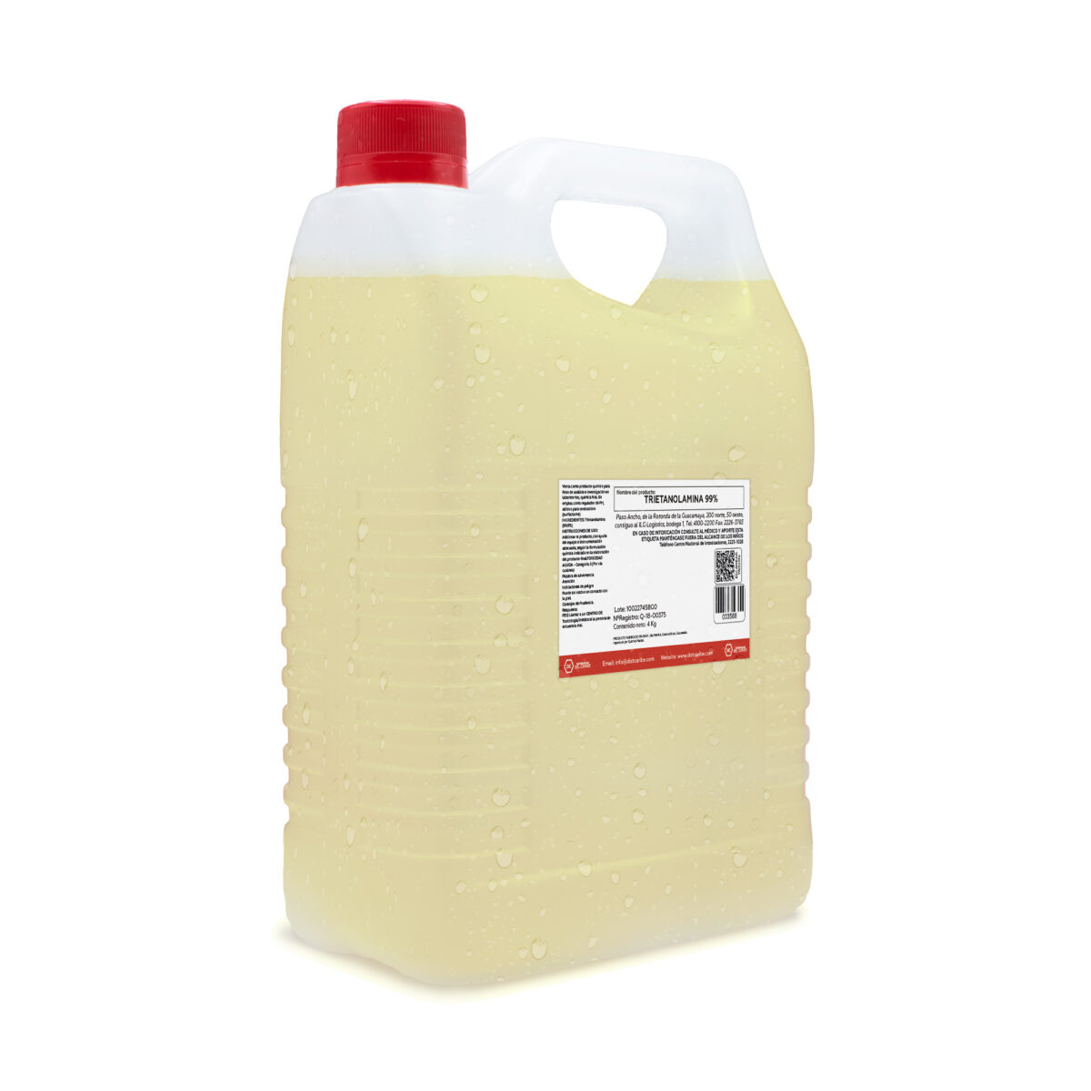 TRIETANOLAMINA 99% ENVASE PLASTICO 4 Kg - Image 2