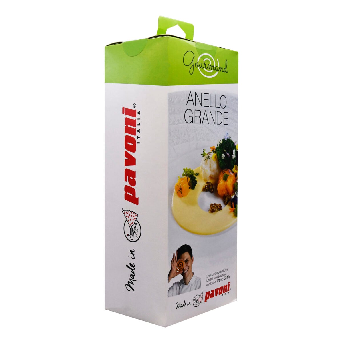 MOLDE DE SILICON DECORACION GASTRONOMICA ANILLO GRANDE PAVONI UNA UNIDAD - Image 2