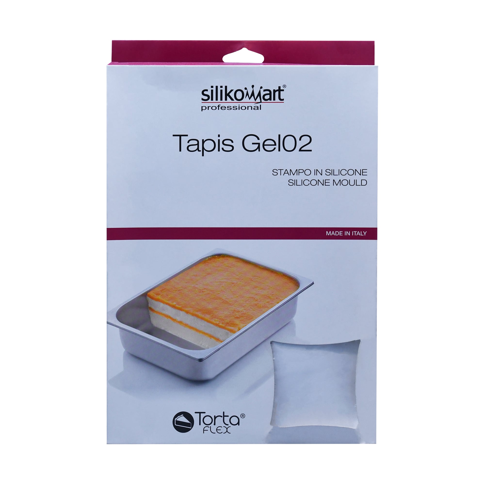 TAPIZ DE SILICON GEL02 RECTANGULAR PARA CAPA INTERMEDIA DE PASTEL 693 ML UNA UNIDAD - Image 1