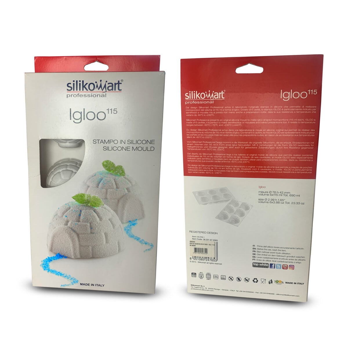 MOLDE SILIKOMART IGLOO 115 ML UNA UNIDAD - Image 2