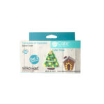 KIT CORTADOR DE 2 PIEZAS PARA FONDANT 3D KIT NAVIDEÑO - Image 2