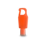 ENVASE OVAL. COLA DE RATÓN PEBD NARANJA CON TAPA FLIP TOP