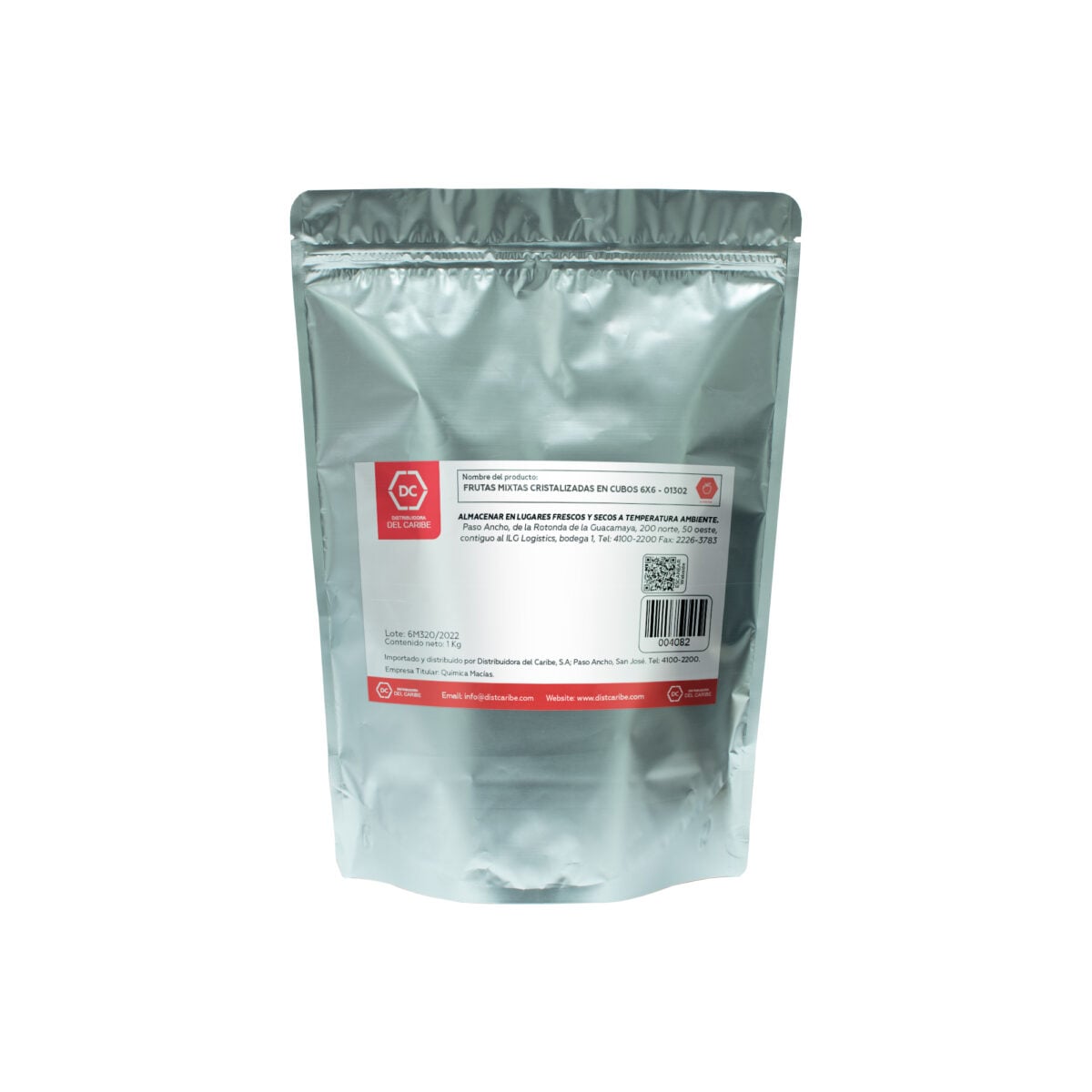 FRUTAS MIXTAS CRISTALIZADAS EN CUBOS 6X6 BOLSA 1 KG - Image 2