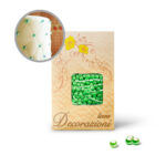 PERLAS DE AZÚCAR COLOR VERDE BOLSA 500 g