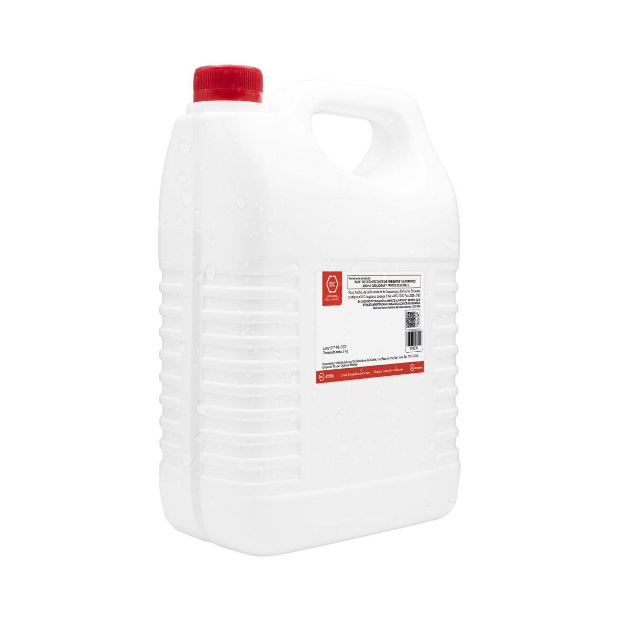 BASE DE DESINFECTACTE DE AMBIENTES Y SUPERFICIES AROMA ORQUÍDEAS Y FRUTOS SILVESTRES ENVASE DE GALON 3 KG - Image 2