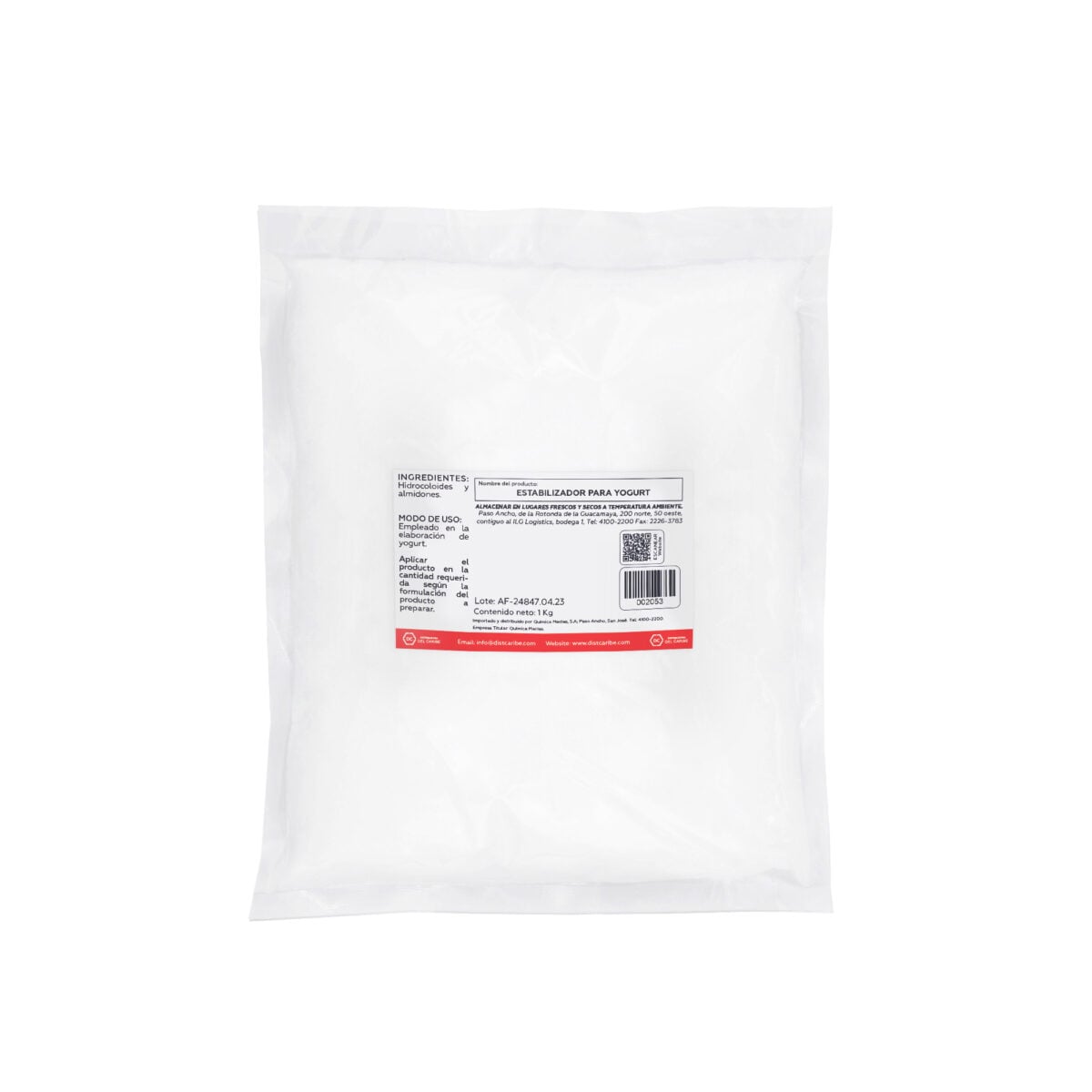 ESTABILIZADOR PARA YOGURT BOLSA 1 Kg - Image 2