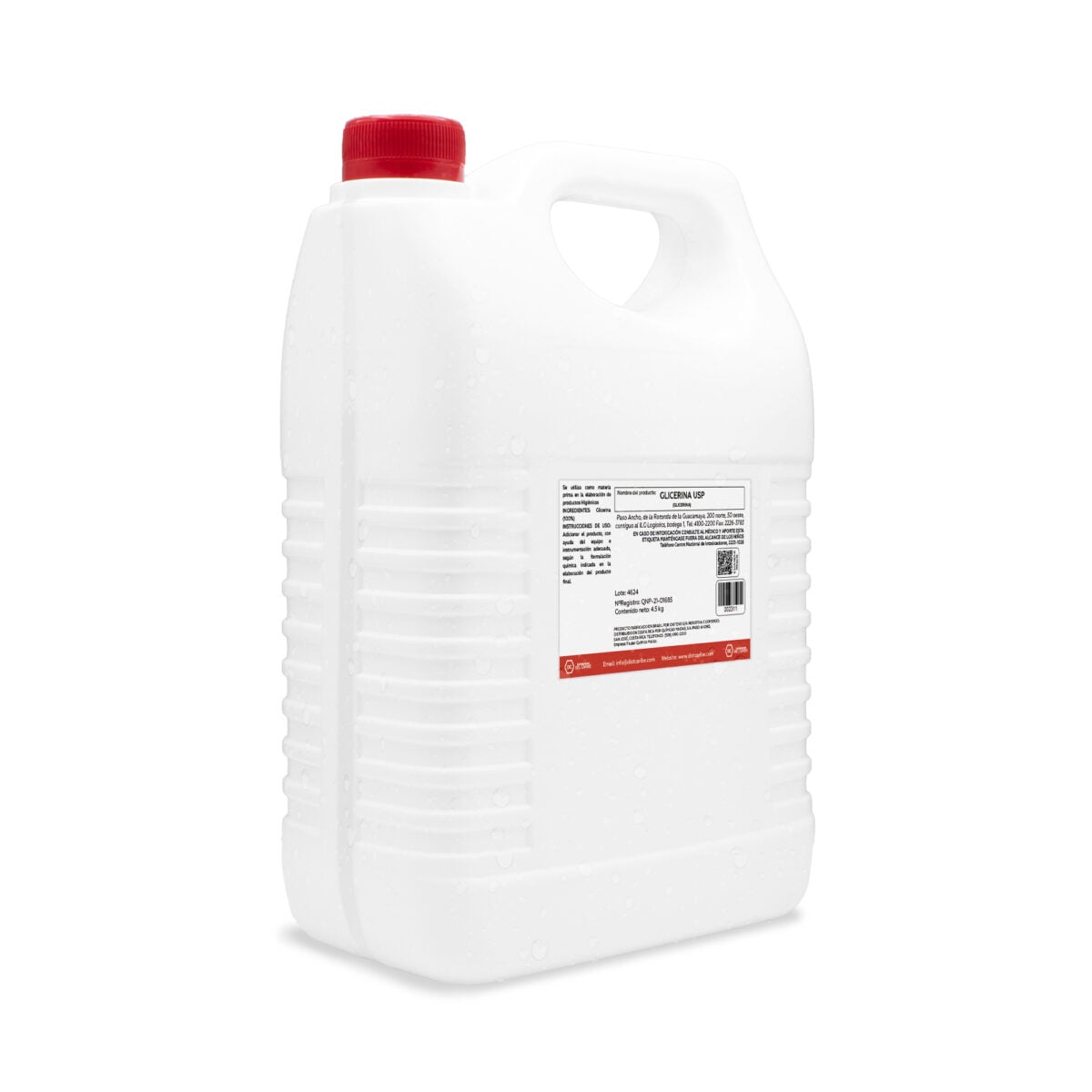 GLICERINA ENVASE DE GALON ENV. 4.5 Kg - Image 2