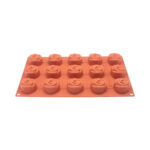 MOLDE DE SILICON SF074 TERRACOTA-ROSA MINI-15 ROSAS MINI 23ML CADA UNO UNA UNIDAD