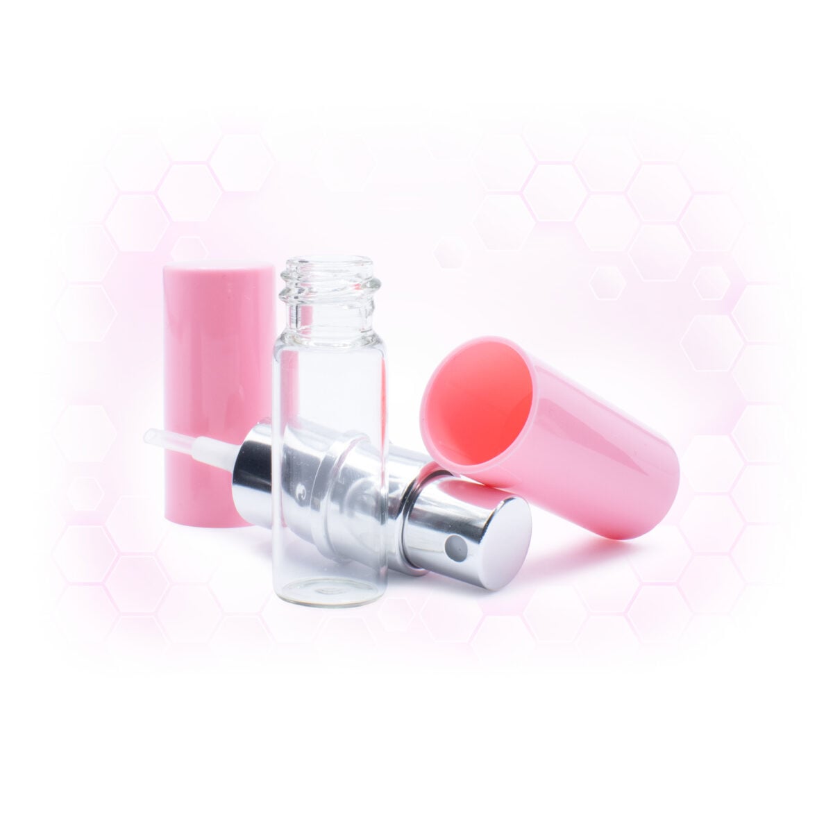 ENVASE PERFUMERO ROSADO BRILLANTE 4 ML UNA UNIDAD - Image 2