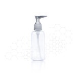 ENVASE PET CRISTALINO JM83-2 120 ML APLICADOR PLATA MATE UNA UNIDAD