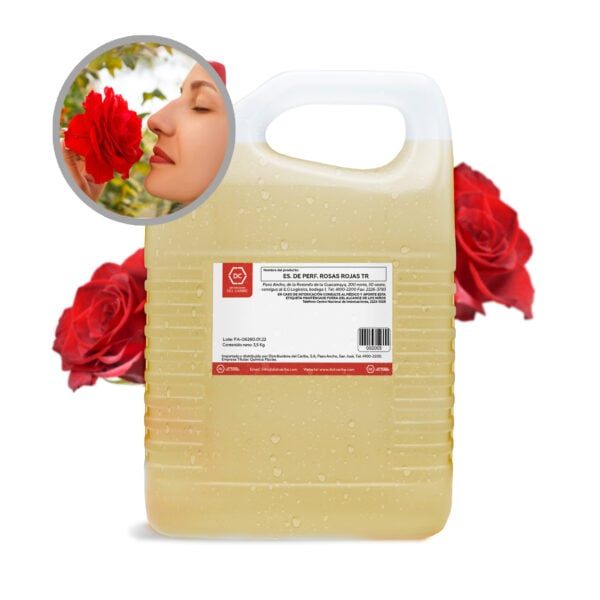 ES. DE PERF. ROSAS ROJAS TR ENVASE DE GALON ENV. 3.5 Kg