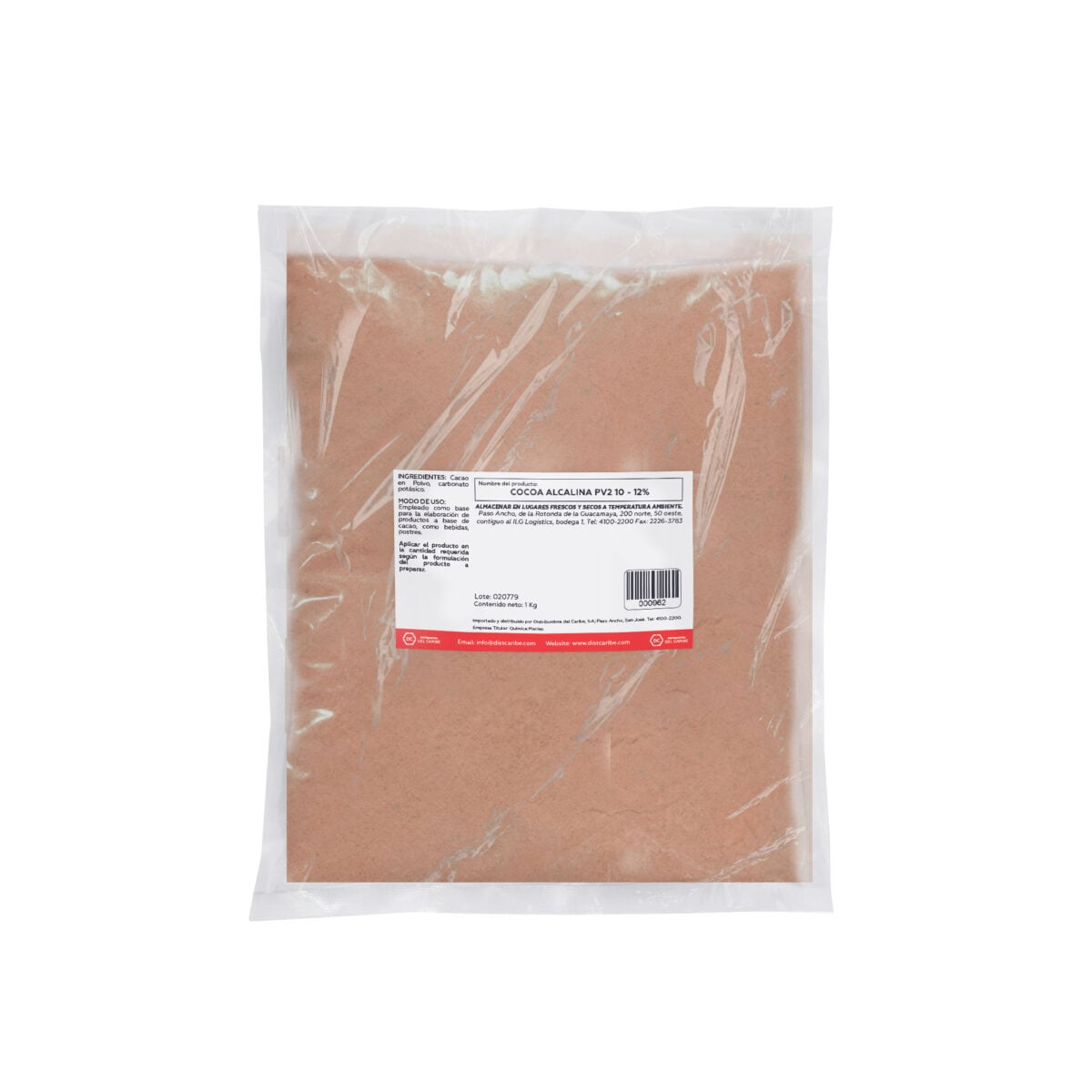 COCOA ALCALINA PV2 10-12% BOLSA 1 KG - Image 2