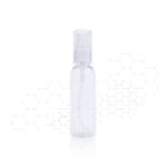 ENVASE PET BALA TRANPARENTE 60 ML CON BOMBA GEL BLANCA 18/415 UNIDAD