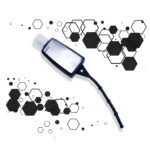 ENVASE PET CRISTALINO PARA GEL DE MANOS 30 ML RATÓN NEGRO UNA UNIDAD