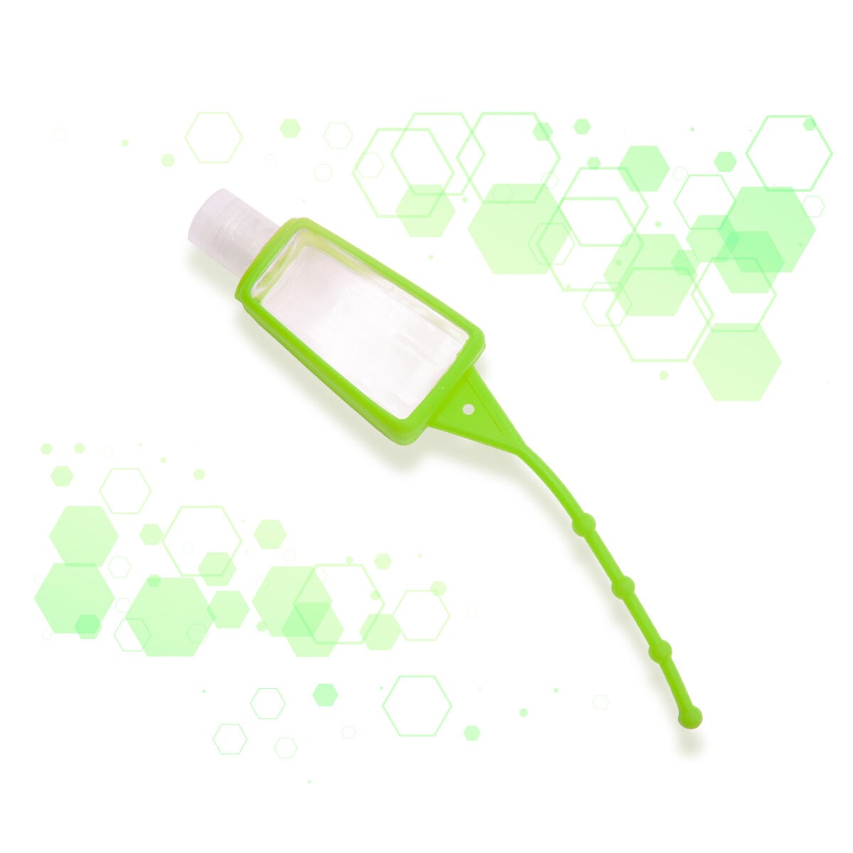 ENVASE PET CRISTALINO PARA GEL DE MANOS 30 ML RATÓN VERDE UNA UNIDAD - Image 2