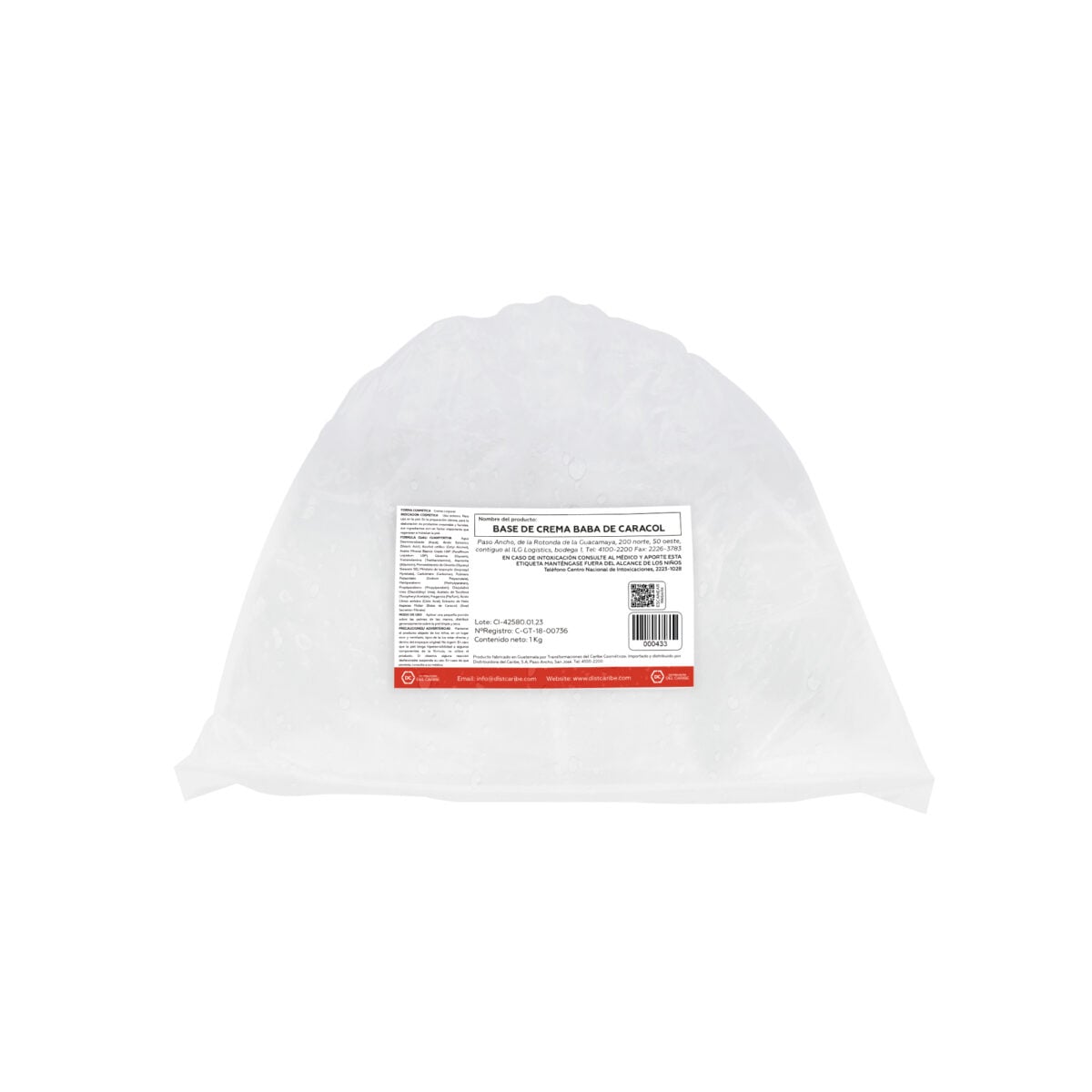 BASE DE CREMA BABA DE CARACOL BOLSA 1 KG - Image 2