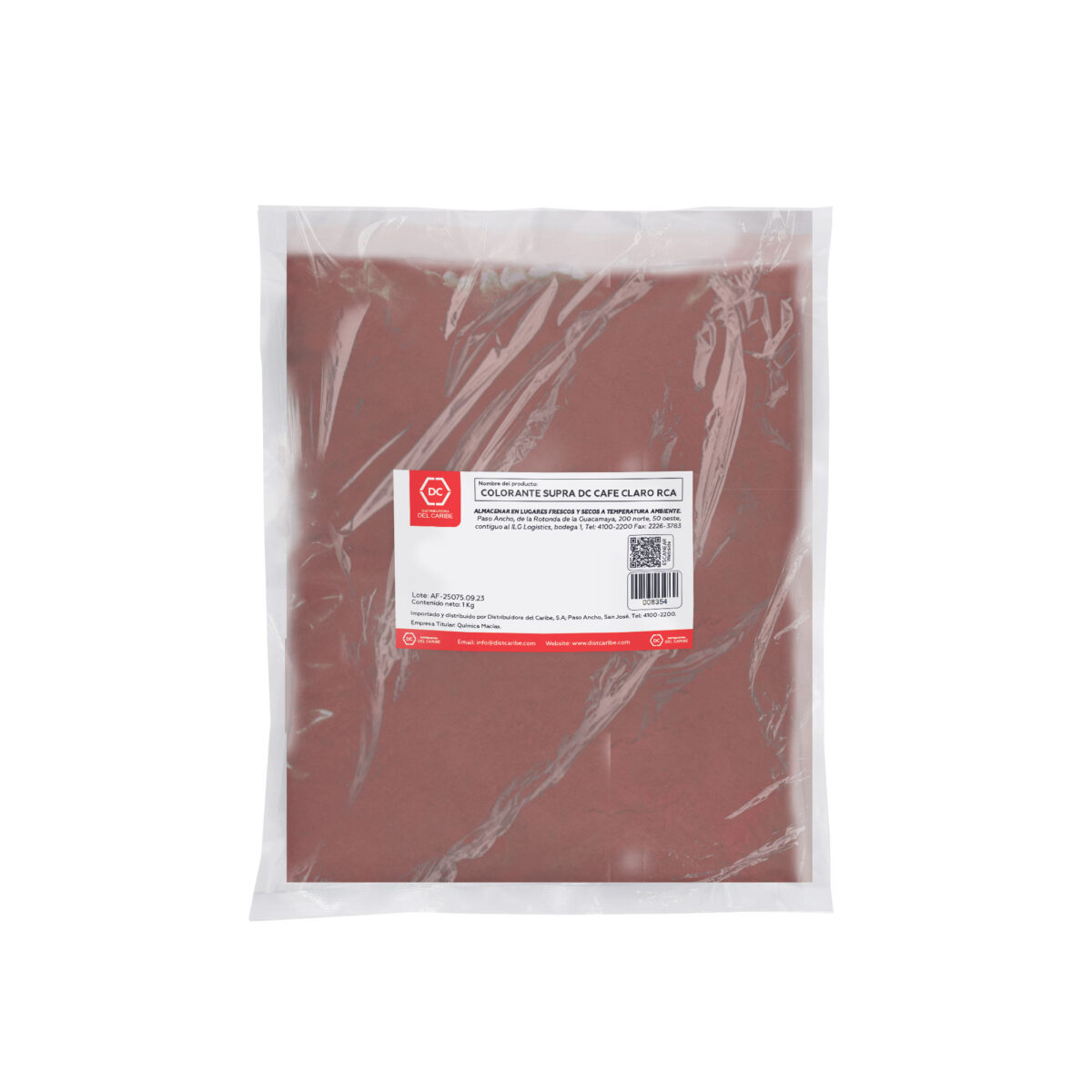 COLORANTE SUPRA DC CAFÉ CLARO RCA BOLSA 1 KG - Image 2
