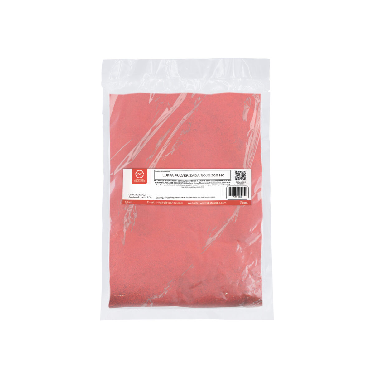 LUFFA PULVERIZADA ROJO 500 MC BOLSA 1 Oz - Image 2