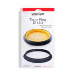 MOLDE TARTE RING NEGRO 2 PIEZAS 150MM 52.244.20.0165 (SILIKOMART) UNA UNIDAD