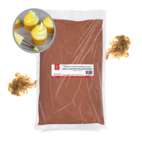 COLORANTE INGLÉS AMARILLO HUEVO BOLSA 4 Oz