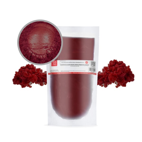 COLORANTE SUPRA ROJO AMARANTO #2 BOLSA 4 Oz