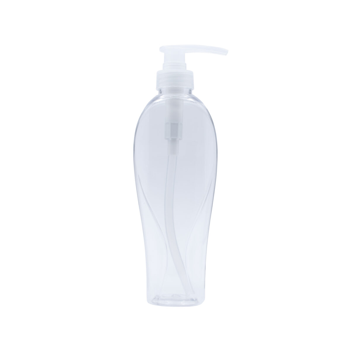 ENVASE PET. 400 ML COLOR TRANSPARENTE BOMBA TRANSPARENTE PARA SHAMPOO UNA UNIDAD - Image 2