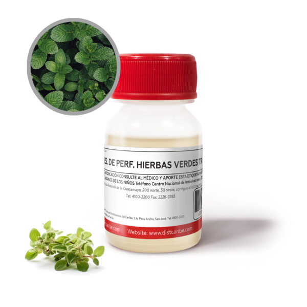 ES. DE PERF. HIERBAS VERDES TR ENVASE PLASTICO 1 Oz