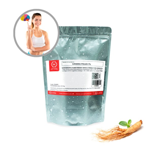 GINSENG POLVO 7%  BOLSA 1/2 KG