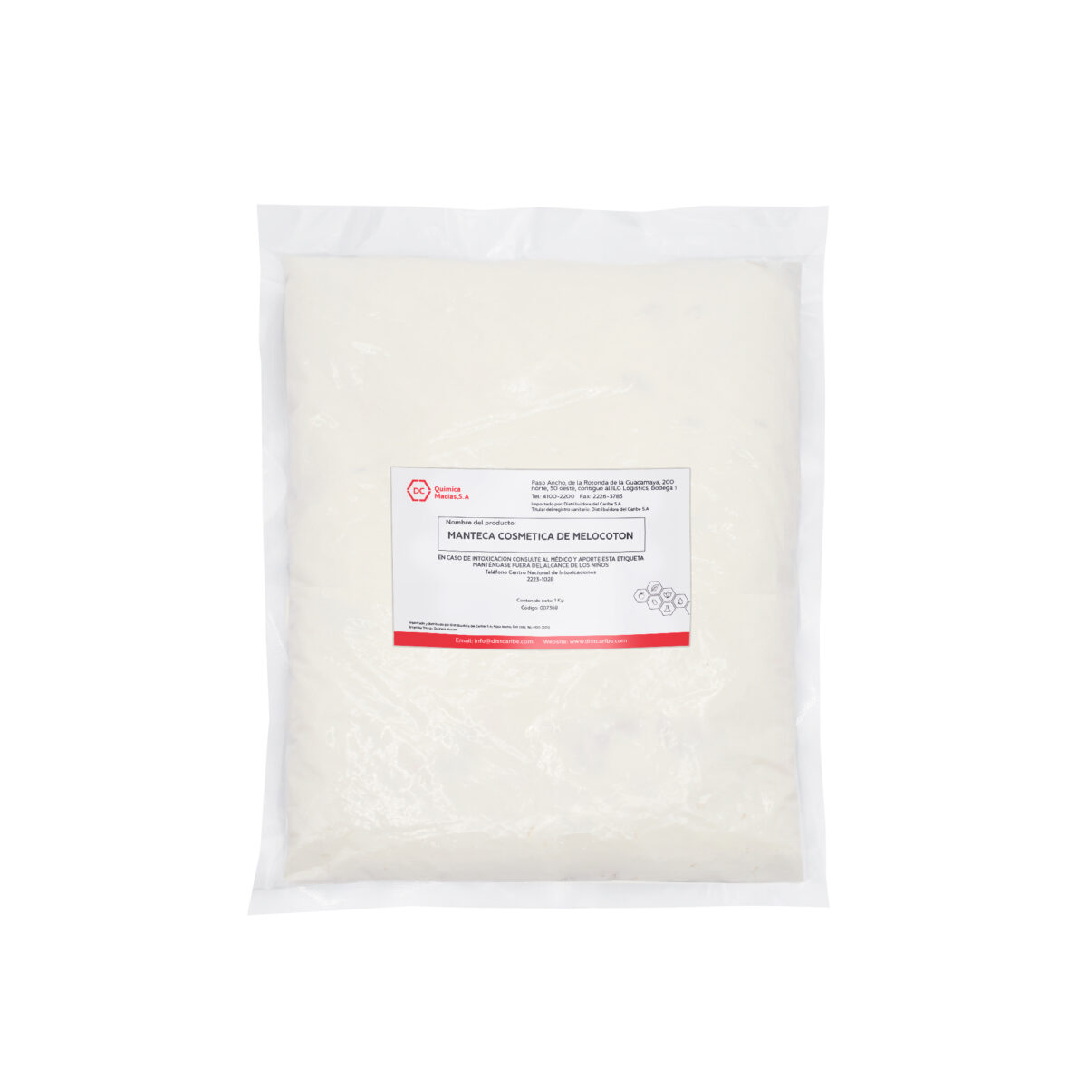 MANTECA NATURAL MELOCOTÓN BOLSA 1 KG - Image 2