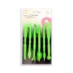 MOLDE DE POLICARBONATO 40-WA004V-SET 12 PCS-SET PARA DECORACION (MARTELLATO) UNA UNIDAD