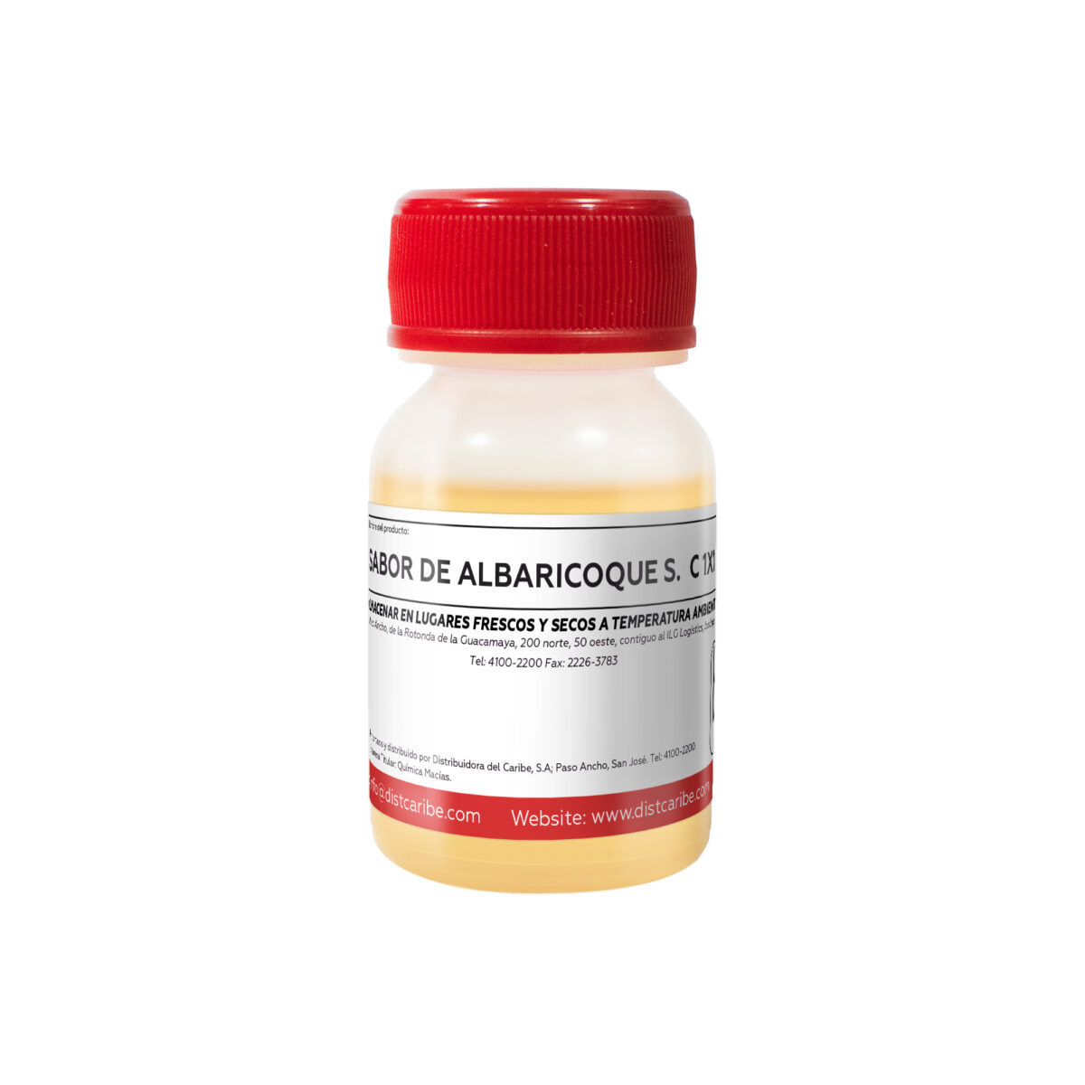 SABOR DE ALBARICOQUE S.C 1X1 ENVASE PLASTICO 1 Oz - Image 2