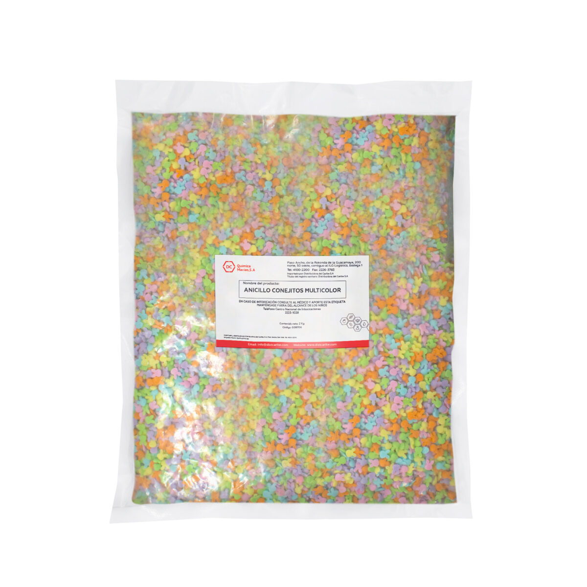 ANICILLO CONEJITOS MULTICOLOR BOLSA 2 KG - Image 2
