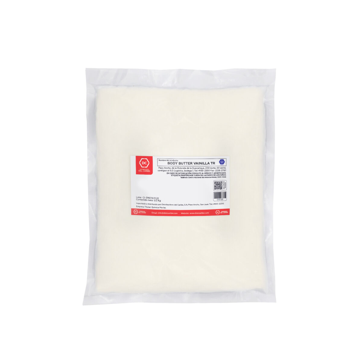 BODY BUTTER VAINILLA TR BOLSA 1/2 Kg - Image 2