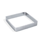 BANDA CUADRADA PERFORADA PARA PASTELES XF05/2-4 PORCIONES/H 3.5CM (PAVONI) UNA UNIDAD