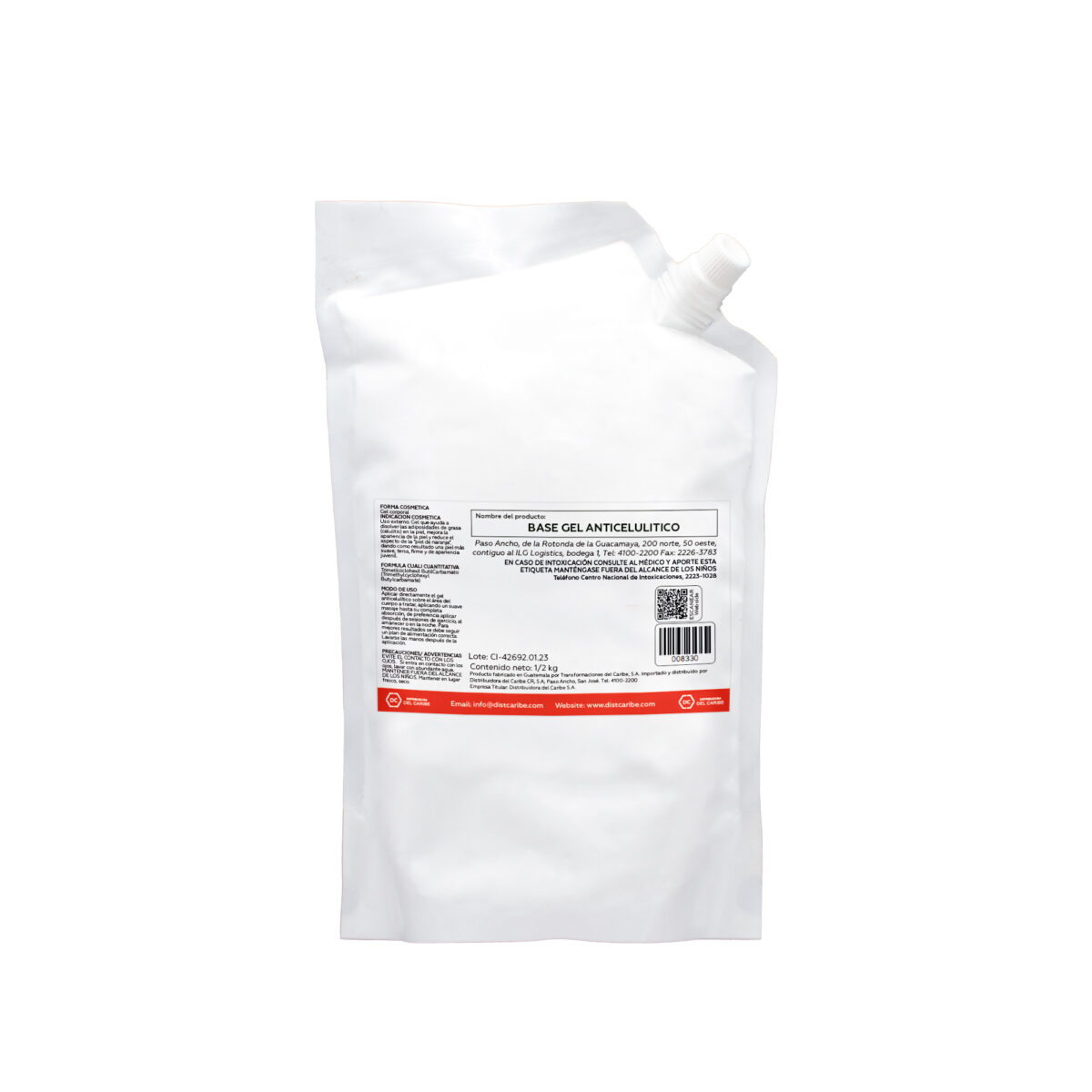 BASE GEL ANTICELULÍTICO BOLSA 1/2 Kg - Image 2