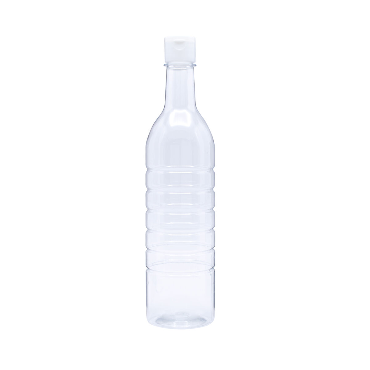 ENVASE PET CRISTALINO CRISTALINO 750 ML CON TAPA FLIP TOP UNA UNIDAD - Image 2