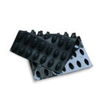 MOLDE DE SILICON QUENELLE REDONDO PX071 49 PORCIONES MM66 X33X30H (PAVONI) UNA UNIDAD